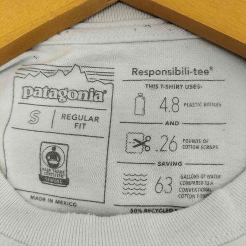 パタゴニア patagonia M's Glacier Born Responsibili Tee メンズ import:S