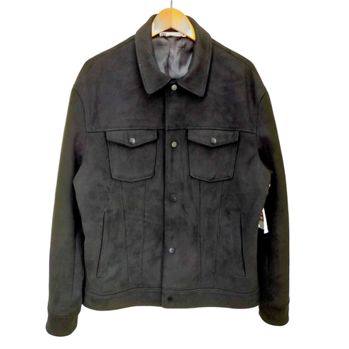 ザラ ZARA FAUX SUIDE JACKET フェイクスエードジャケット メンズ import:L