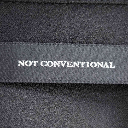 ノットコンベンショナル NOT CONVENTIONAL Wrap Separate Shirt ラップ セパレート シャツ レディース FREE
