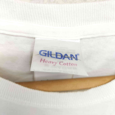 ギルダン GILDAN フロントプリントクルーネックTシャツ メンズ JPN:M