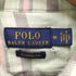 ポロラルフローレン POLO RALPH LAUREN CLASSIC FIT ポニー刺繍 チェック ホリゾンタル カッタウェイ L/S ネルシャツ メンズ import:M