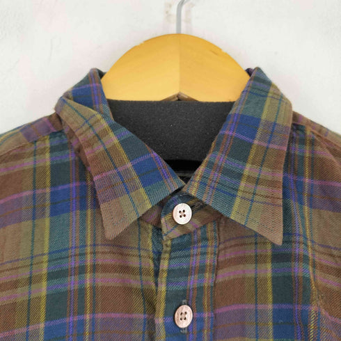 バーバリーズ BURBERRYS 90S 白タグ L/S チェックシャツ メンズ
