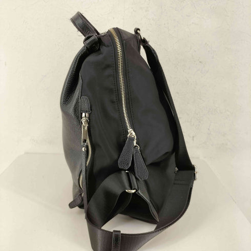 BOX21 レザーナイロン バックパック レディース
