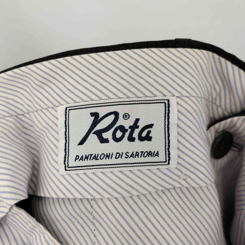 Rota イタリア製センタープリーツウールスラックス メンズ JPN:46