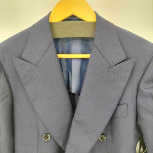 ビームスエフ BEAMS F CANONICO ホップサック ダブルブレスト ジャケット メンズ JPN:44
