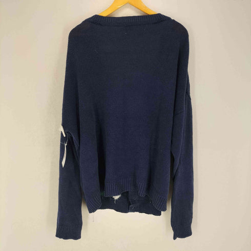 ETCHINGS アーガイルデザインカーディガン メンズ JPN:XL