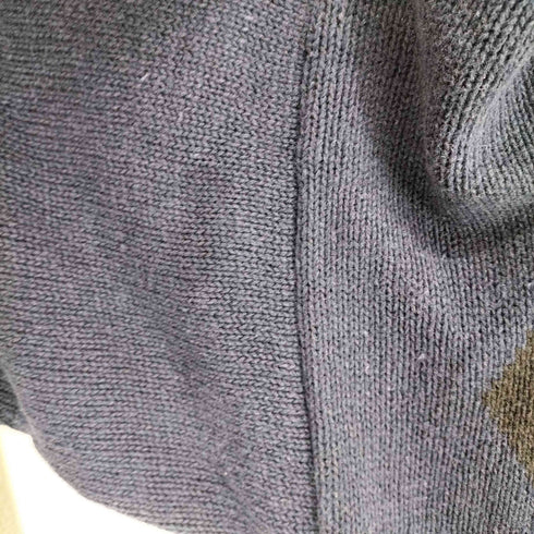 ETCHINGS アーガイルデザインカーディガン メンズ JPN:XL