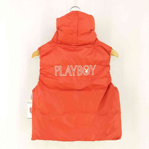 プレイボーイ PLAYBOY リバーシブル 中綿ベスト レディース