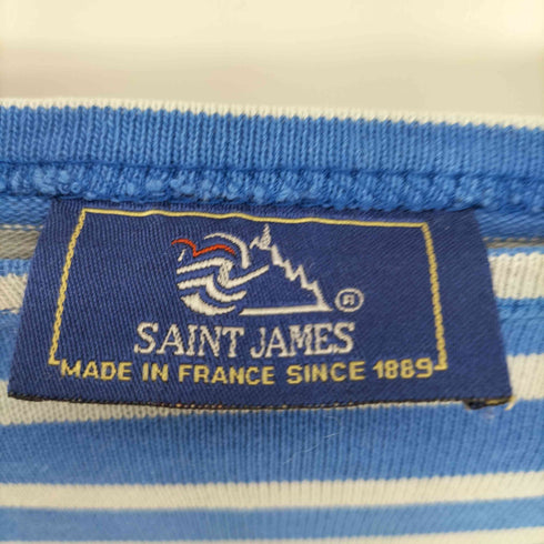 セントジェームス SAINT JAMES 90S フランス製 ボーダー ボートネック L/S Tシャツ バスク シャツ メンズ