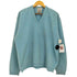 Knitwear of Distinction by ARENA 60S Vネック アクリルモヘア シャギーニット モヘアニット メンズ import:L