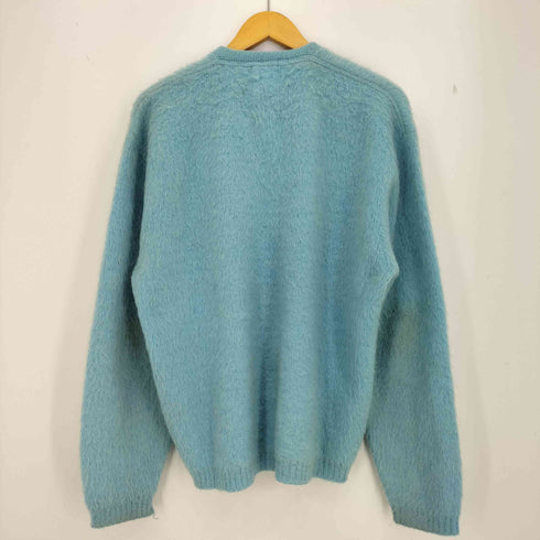 Knitwear of Distinction by ARENA 60S Vネック アクリルモヘア シャギーニット モヘアニット メンズ import:L