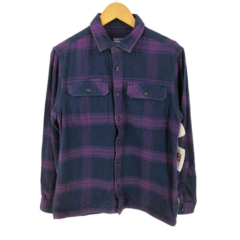 パタゴニア patagonia Fjord Flannel Shirt Burlwood: Purple メンズ import:XS