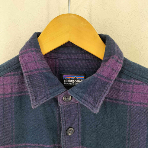 パタゴニア patagonia Fjord Flannel Shirt Burlwood: Purple メンズ import:XS