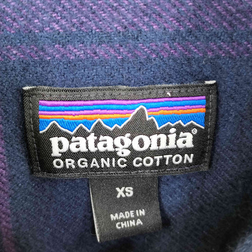パタゴニア patagonia Fjord Flannel Shirt Burlwood: Purple メンズ import:XS
