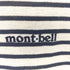 モンベル mont bell ロゴ刺繍 ボーダーTシャツ 半袖 メンズ JPN:L