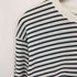 モンベル mont bell ロゴ刺繍 ボーダーTシャツ 長袖 メンズ JPN:L