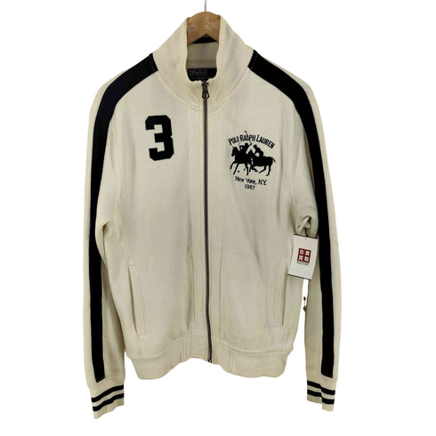 ポロバイラルフローレン Polo by RALPH LAUREN 90S ジップアップスウェットブルゾン メンズ import:S