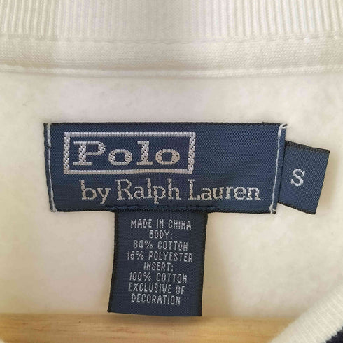 ポロバイラルフローレン Polo by RALPH LAUREN 90S ジップアップスウェットブルゾン メンズ import:S