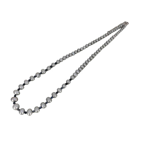 SILVER925 刻印 淡水パール ネックレス レディース