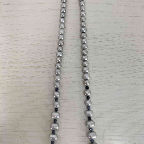 SILVER925 刻印 淡水パール ネックレス レディース