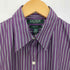 ローレンラルフローレン LAUREN RALPH LAUREN PETITE NON-IRON ノンアイロン ロゴ ストライプシャツ レディース PM