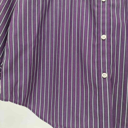 ローレンラルフローレン LAUREN RALPH LAUREN PETITE NON-IRON ノンアイロン ロゴ ストライプシャツ レディース PM