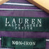 ローレンラルフローレン LAUREN RALPH LAUREN PETITE NON-IRON ノンアイロン ロゴ ストライプシャツ レディース PM