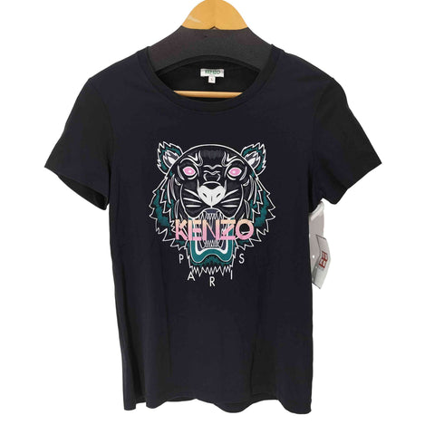 ケンゾーパリス KENZO PARIS s/s フロントタイガークルーネックtシャツ レディース import:S