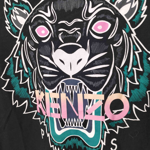 ケンゾーパリス KENZO PARIS s/s フロントタイガークルーネックtシャツ レディース import:S