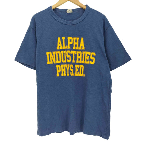 アルファインダストリーズ ALPHA INDUSTRIES VINTAGE LIKE PRINT TEE ヴィンテージライク プリント Tシャツ メンズ import:M