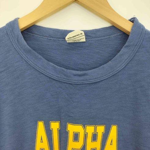 アルファインダストリーズ ALPHA INDUSTRIES VINTAGE LIKE PRINT TEE ヴィンテージライク プリント Tシャツ メンズ import:M