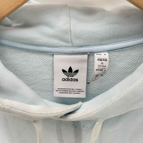アディダス adidas トレフォイルロゴ刺しゅう プルオーバーパーカー メンズ JPN:L