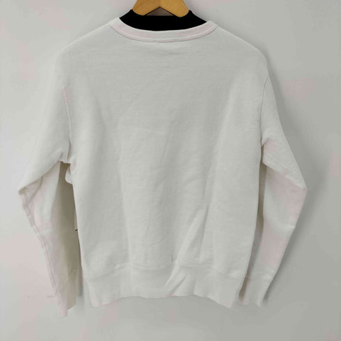 メゾンキツネ MAISON KITSUNE フロントデザインプリントスウェット レディース import:S