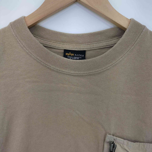 アルファインダストリーズ ALPHA INDUSTRIES ユーティリティポケットTシャツ メンズ import:M