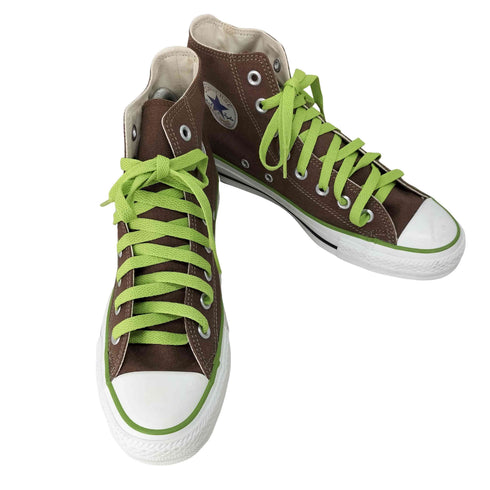 コンバース CONVERSE ALL STAR HI BROWN/LEAFGREEN ハイカットスニーカー メンズ CONVERSE:6 1/2