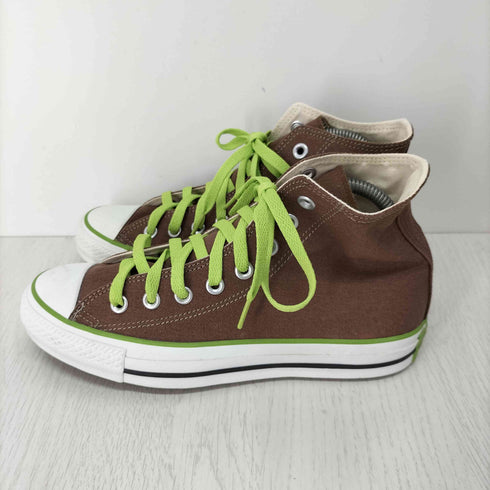 コンバース CONVERSE ALL STAR HI BROWN/LEAFGREEN ハイカットスニーカー メンズ CONVERSE:6 1/2