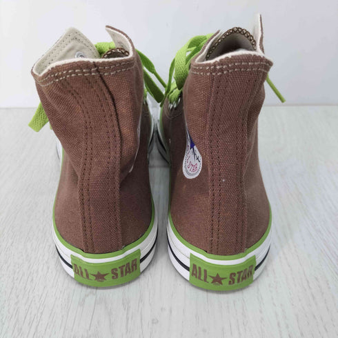 コンバース CONVERSE ALL STAR HI BROWN/LEAFGREEN ハイカットスニーカー メンズ CONVERSE:6 1/2