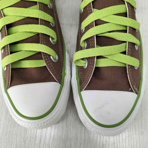 コンバース CONVERSE ALL STAR HI BROWN/LEAFGREEN ハイカットスニーカー メンズ CONVERSE:6 1/2