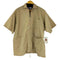 ノースフェイスパープルレーベル THE NORTH FACE PURPLE LABEL Polyester Linen Field H/S Zip Shirt メンズ JPN:M