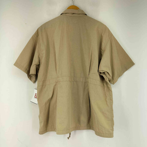 ノースフェイスパープルレーベル THE NORTH FACE PURPLE LABEL Polyester Linen Field H/S Zip Shirt メンズ JPN:M