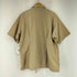 ノースフェイスパープルレーベル THE NORTH FACE PURPLE LABEL Polyester Linen Field H/S Zip Shirt メンズ JPN:M