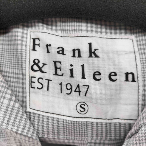 フランクアンドアイリーン Frank&Eileen PAUL/GYWP L/S グレンチェックシャツ メンズ import:S