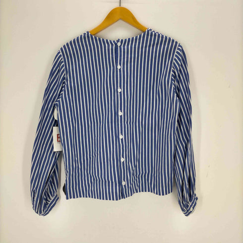 オールドマンズテーラー R&D.M.Co-/OLDMAN’S TAILOR STRIPE BALOON SLEEVE SHIRT レディース