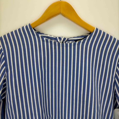 オールドマンズテーラー R&D.M.Co-/OLDMAN’S TAILOR STRIPE BALOON SLEEVE SHIRT レディース