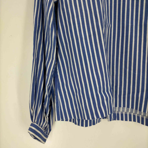 オールドマンズテーラー R&D.M.Co-/OLDMAN’S TAILOR STRIPE BALOON SLEEVE SHIRT レディース
