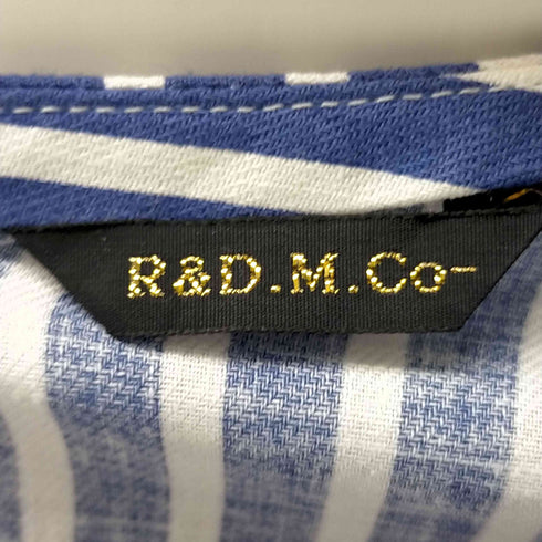 オールドマンズテーラー R&D.M.Co-/OLDMAN’S TAILOR STRIPE BALOON SLEEVE SHIRT レディース