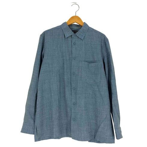 イッセイミヤケメン ISSEY MIYAKE MEN 17SS 黒タグ シワ加工 レギュラーカラーシャツ メンズ JPN:3