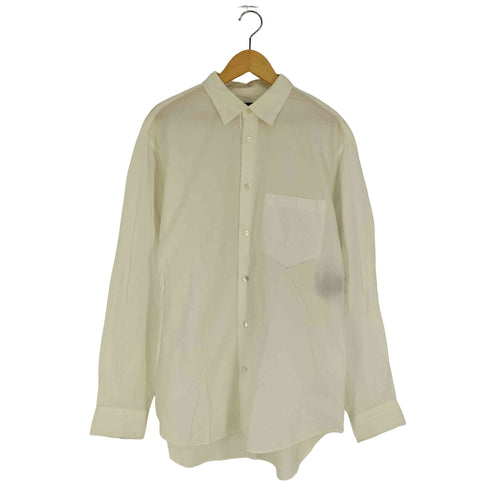 イッセイミヤケ ISSEY MIYAKE 07SS 黒タグ 縮絨加工 レギュラーカラーシャツ メンズ JPN:3