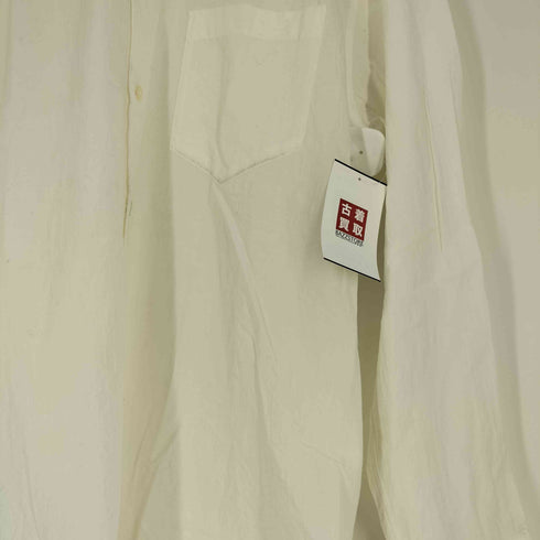 イッセイミヤケ ISSEY MIYAKE 07SS 黒タグ 縮絨加工 レギュラーカラーシャツ メンズ JPN:3