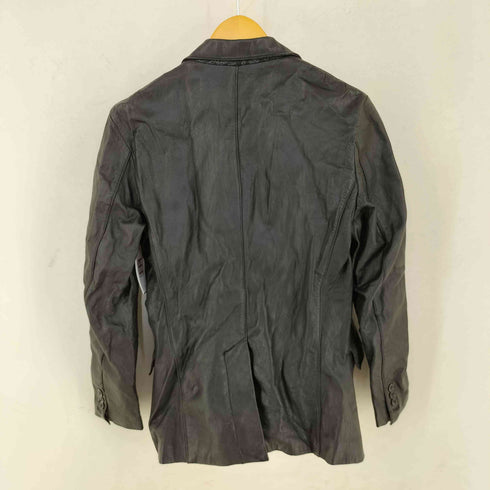 モルガンオム MORGAN HOMME レザーテーラードジャケット メンズ import:M